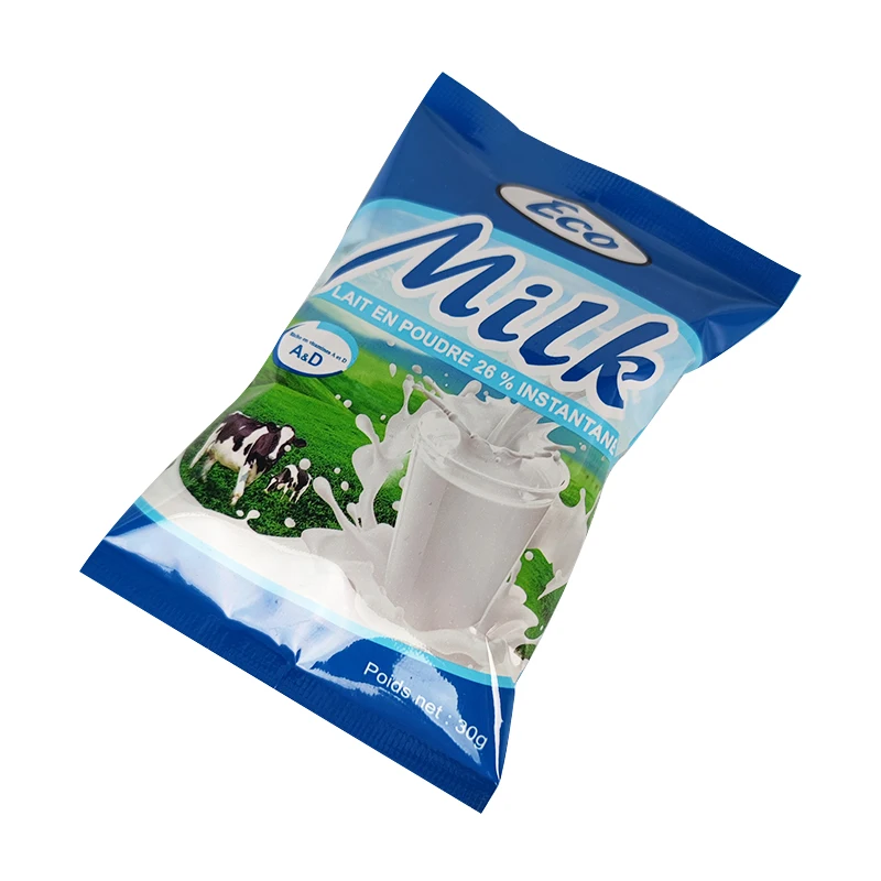 Customized Plastic Food Packaging Bag Laminated Film Roll 30g Powder Milk Bags for Children
