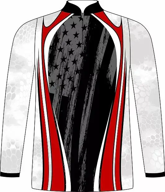customize sailing gear quick dry tournament camo fishing shirts for men long sleeve uv Sun protection clothing