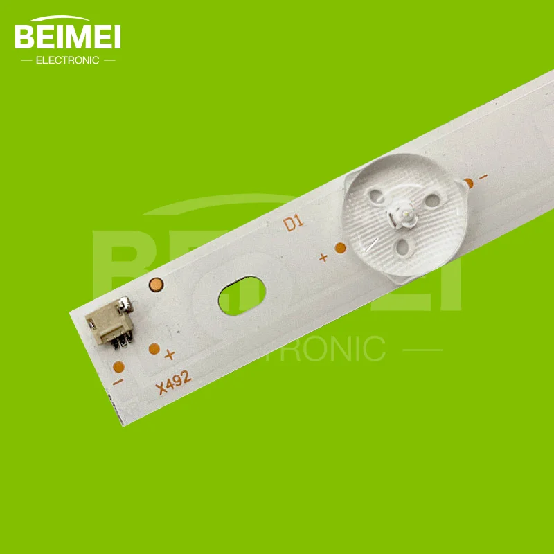 TV backlight strip LB-C430F14-E1-L-G1 SVJ430A07_Rev08_10LED_20722 for Changhong 10led 3V 4pcs/set LCD TV led backlight bar
