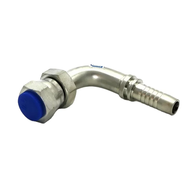 zhuji feike ORFS Female Flat Seat ISO hydraulic hose connector fitting 24211 customized zinc galvanized manufacturer