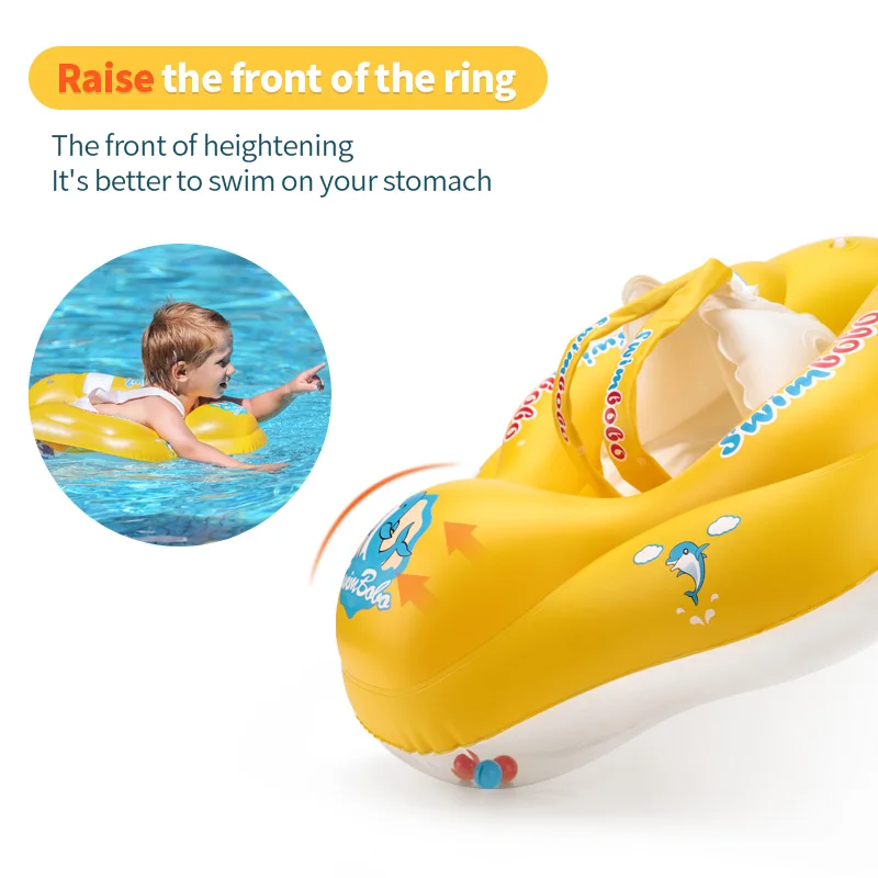 Swimbobo Baby Swimming Float Inflatable Infant Floating Kids Swim Ring Circle Bathing Summer Toys Toddler Rings