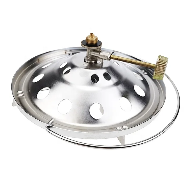 JG Picnic Cooking Small Outdoor Portable Gas Burner BBQ Mini Camping Gas Stove Cooktops Kitchen Household Gas Stove Burner