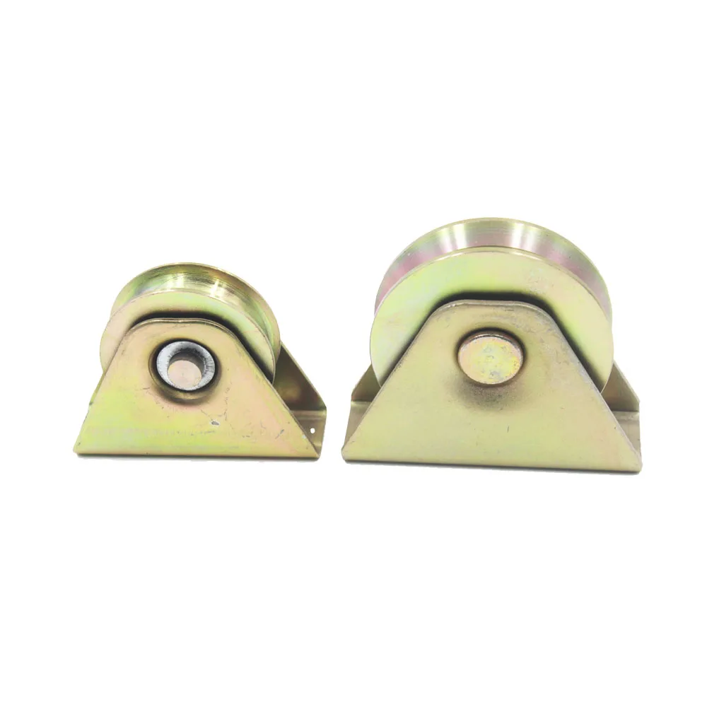 Free Samplestainless steel heavy duty hanging glass sliding door rollers wheel