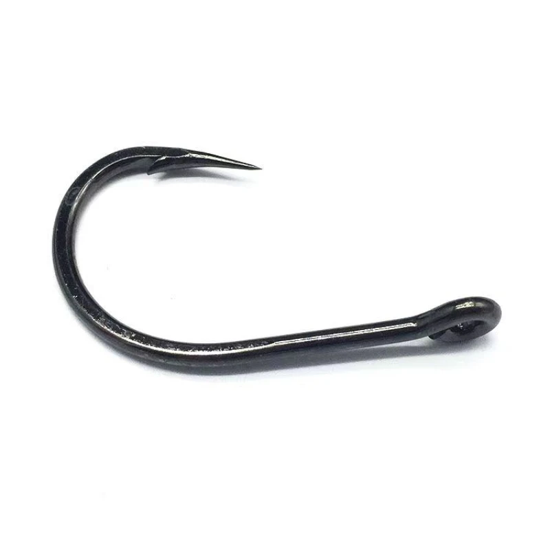 Mustad 10827 strong fishing hooks 1/0 2/0 3/0 4/0 5/0 6/0 7/0 9/0 10/0 1/0 12/0 High quality carbon steel hook jigging hooks