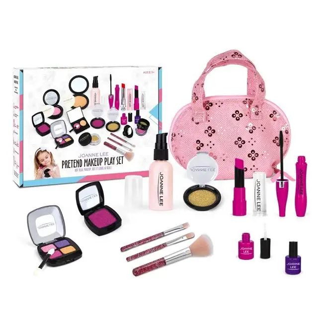 Hot Sale Kids Cosmetic Set Baby Girl Real Pretend Play Makeup Kit