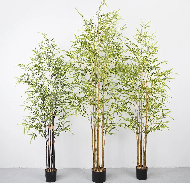 china wholesale High Quality Manufacturers Hot Sale Home Decor Simulation Plastic Plant Artificial Bamboo Plants