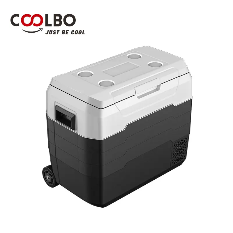 Alibaba Gold Supplier YUNGE Portable DC 12V Car Fridge with APP Control Electric Car Cooler Plug In for Vehicles