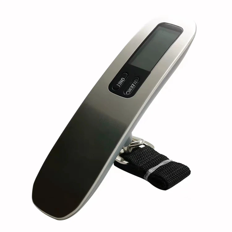 New Design 50kg/110lb Digital Weighing Suitcase Scale Portable Electronic Luggage Weight Scale for Courier Travel