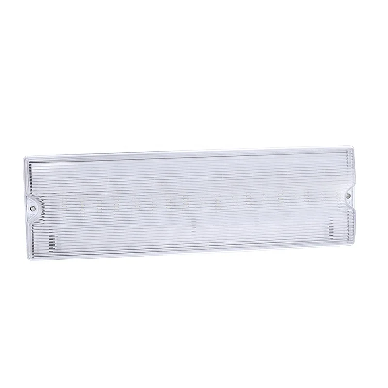 wall mounted emergency exit sign light rechargeable