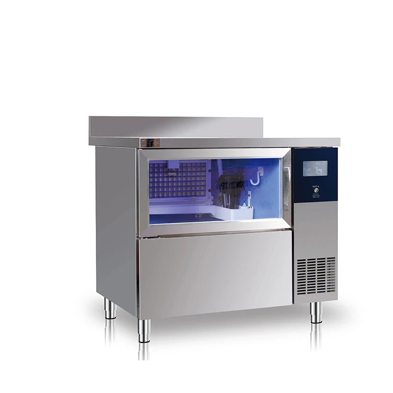Ce Ice Cube Machine,50KG Ice Cube Maker,Commercial Ice Maker