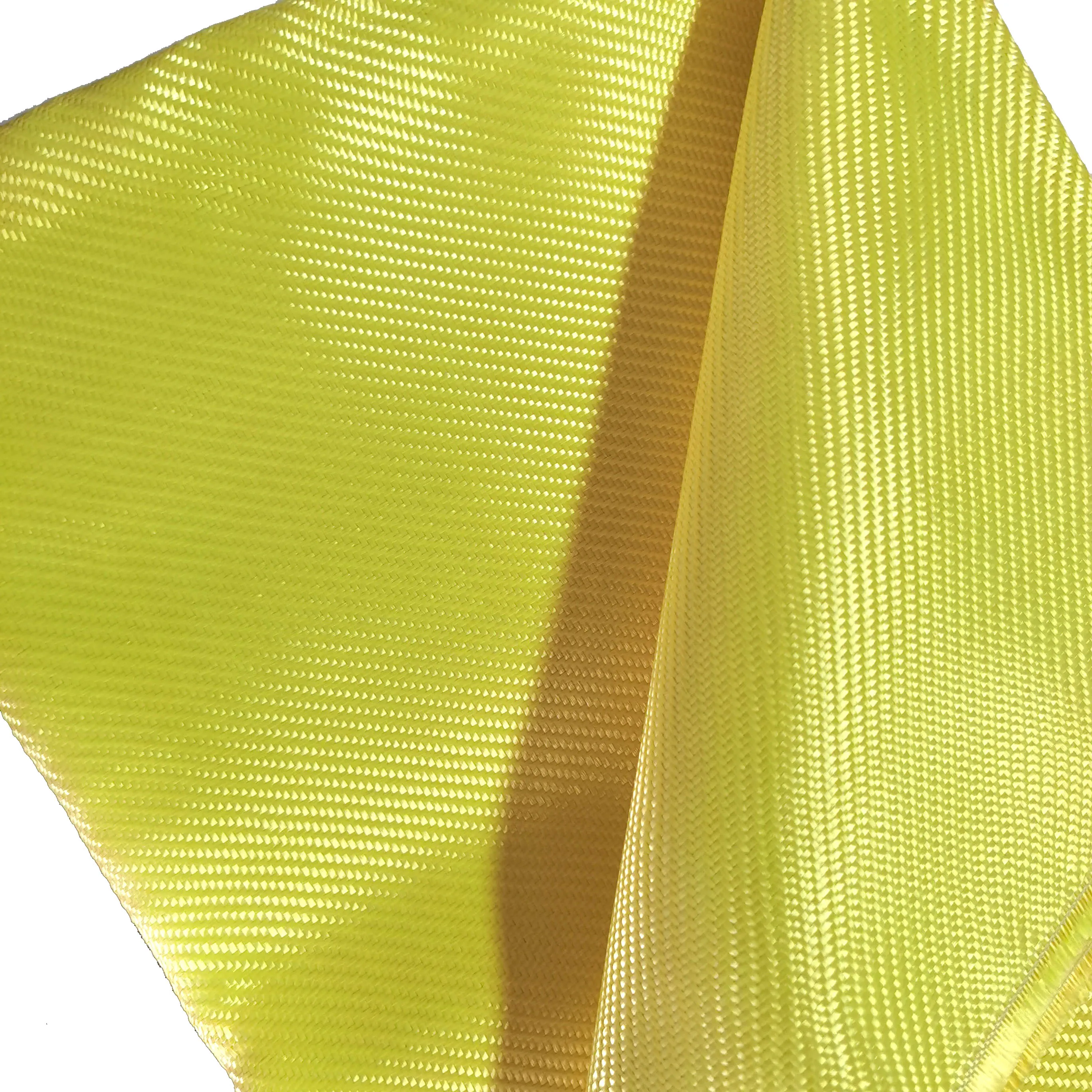 220g kevlar fabric with aramid filament yarn twill weaving made by manufacturer