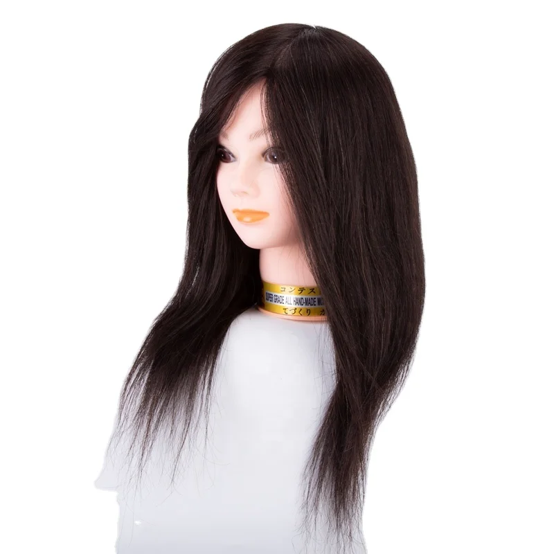 100%human hair hairdressing salon training head for salon hairdresser styling doll head $20.50 - $32.90/ Piece|1 P