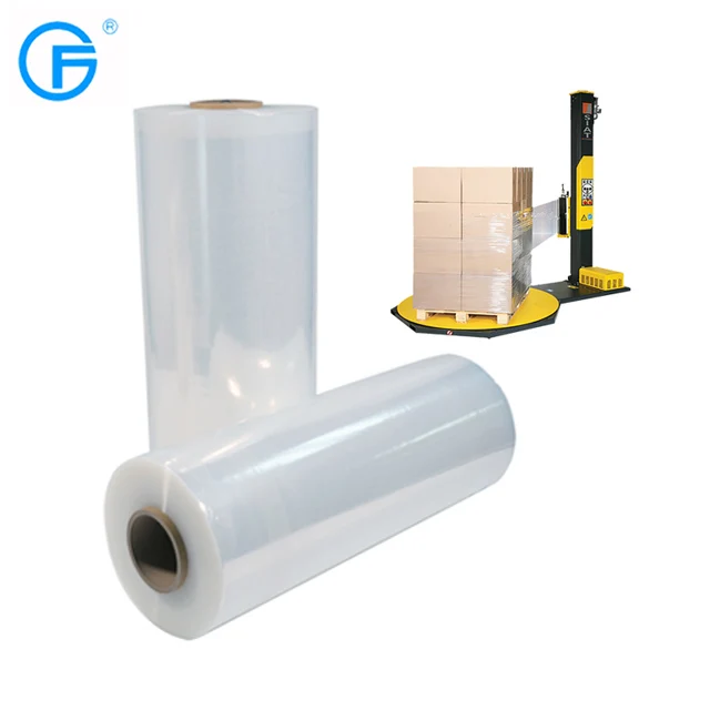 Jufu Hot sell Packaging Pallet Wrapping Plastic Roll Machine Stretch Film
