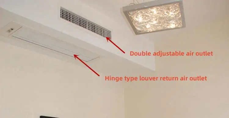 HVAC воздушный гриль жалюзи Вентиляционное решетка кондиционера вентилятор OEM одинарные двойные
