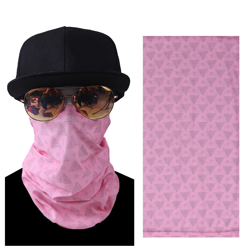Versatile Design Bandana Comfortable Polyester Fabric Sports Bandana-Breathable Feature