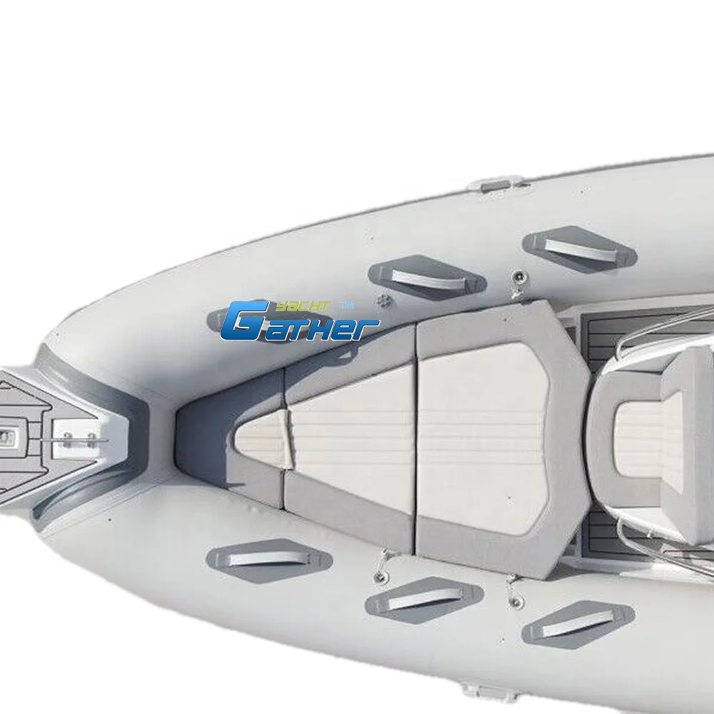 CE 5.8m 19 feet fiberglass rigid inflatable boats(RIB580 D boat) cheap price For Sale