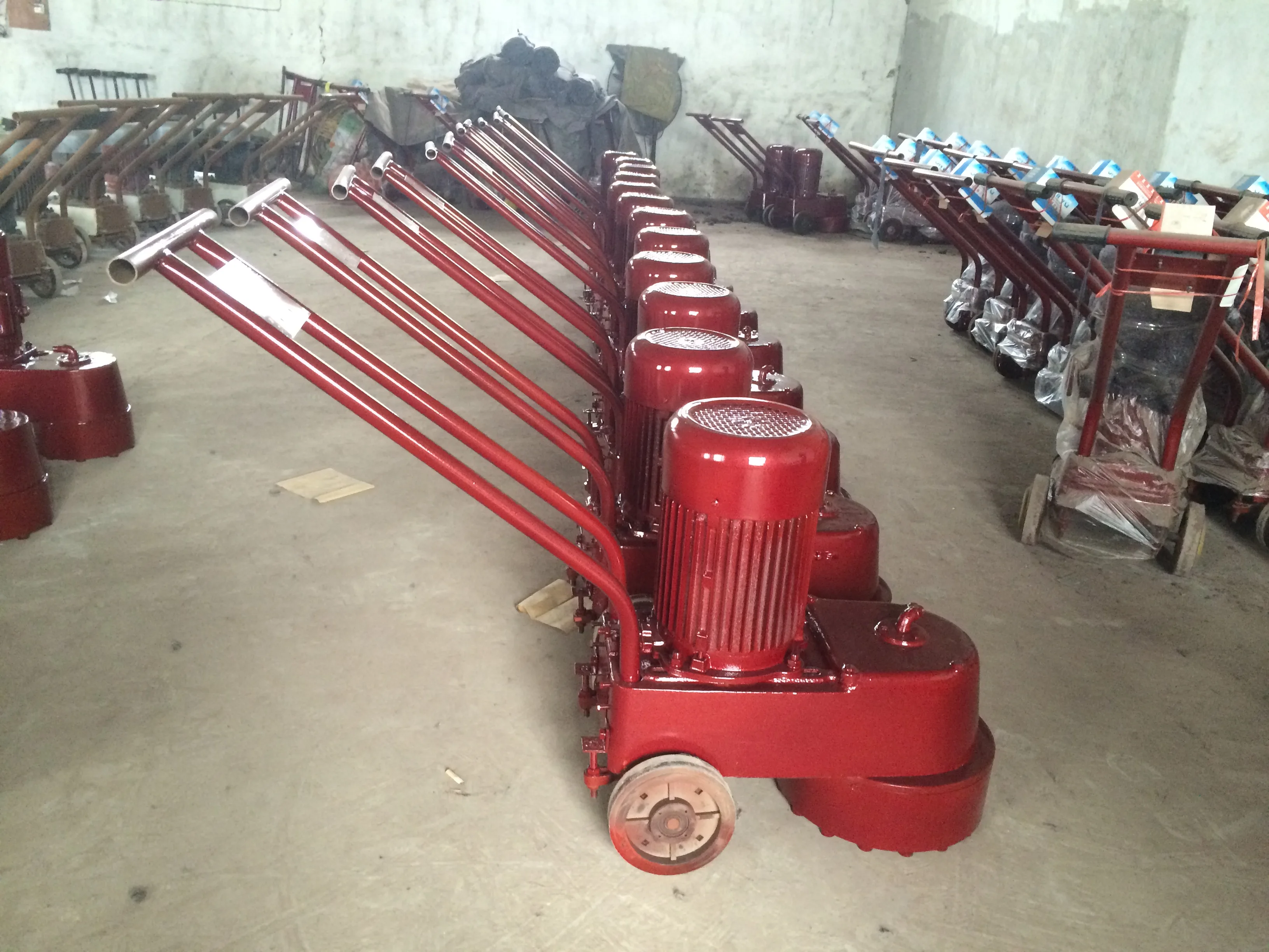 High Efficiency Diamond Terrazzo Grinding Machine Road Floor Surface Shot Blasting Machine