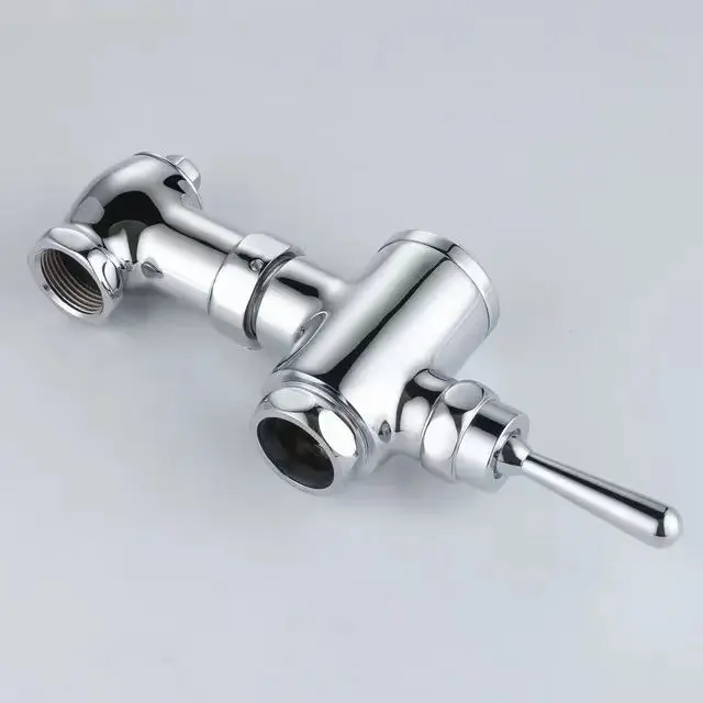 Modern Flusher Push Button Urinal Time Delay Manual Type For Close stool And Squatting Pan Flush Valve WC Flush Valve For Toilet