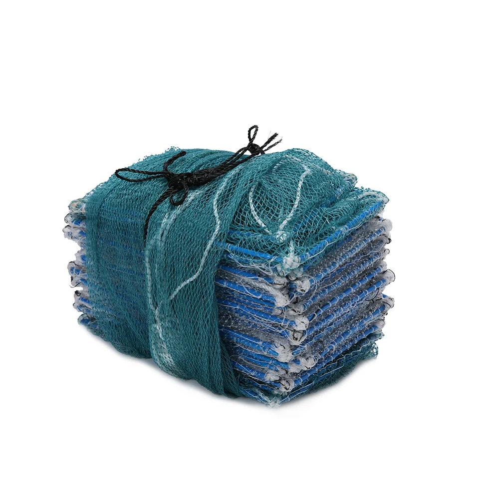 Factory Directly Supply Great Wall Cage Fishing Lobster Traps Cheap Rectangular Foldable Crab Fish Trap Manufactured In China