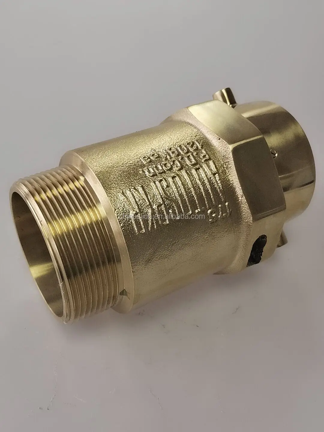 Factory price 5 years warranty  Brass 3' Female x 2 1/2' many sizes OEM  Hose Thread cast  firefighting equipment check snoot