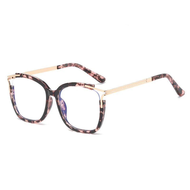 Latest Female TR90 Eyewear Frame Anti Blue Light Lens Optical Glasses Vintage Cat Eye Glasses Frames