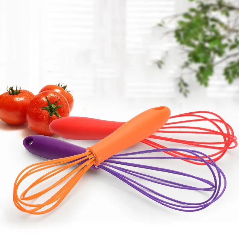 Food Grade High Quality Silicone Whisk for Kitchen gadgets Wholesale