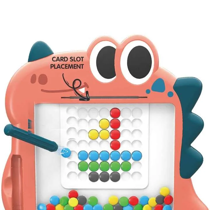 Детская магнитная ручка доска для рисования развивающая игрушка милый динозавр развивающая головоломка магнитная доска для рисования игрушки