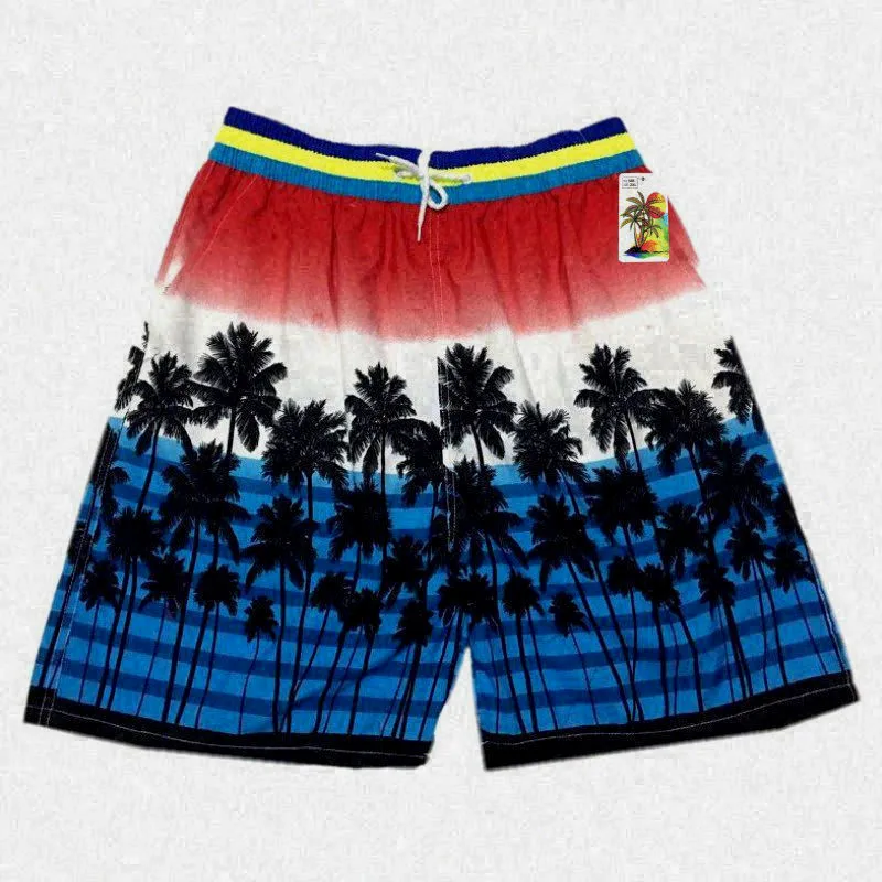 Прямые продажи товары для обработки 588 # (кокосовое дерево) брендовые цифровые летние мужские шорты из полиэстера отдыха