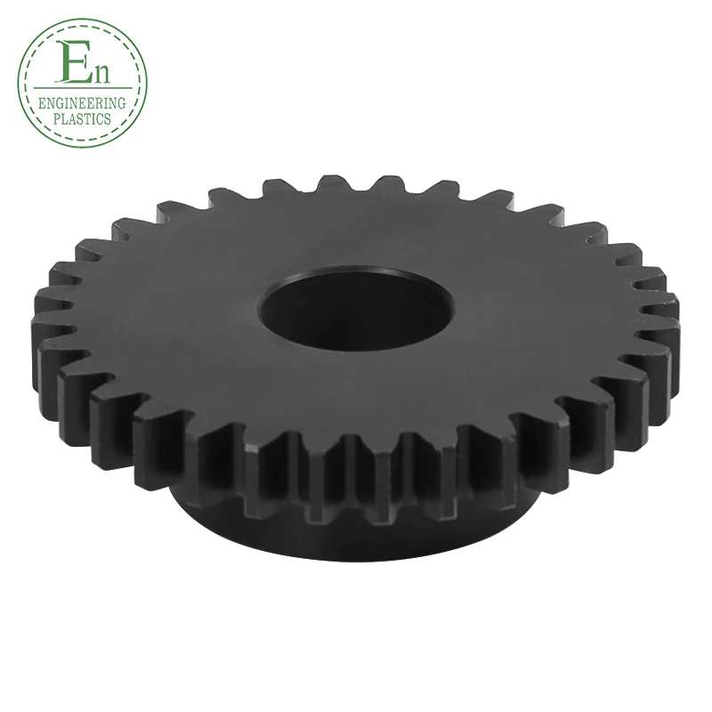 
crown pinion gear wheel for plastic conveyor tooth pulley cnc produce electric motor plastic gear 