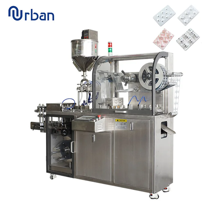 Мини автоматическая блистерная упаковочная машина, блистерная термозапечатывающая машина