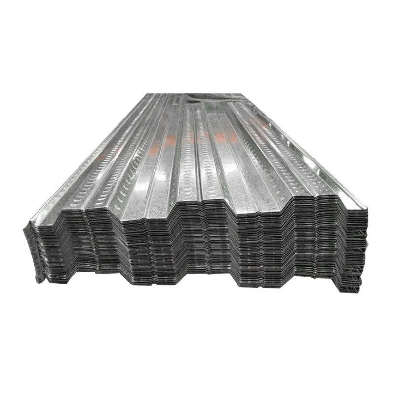 High Strength Metal Building Materials Zinc Coated Steel Floor Decking Sheet Galvanized Corrugated Steel Sheet Roofing Decking