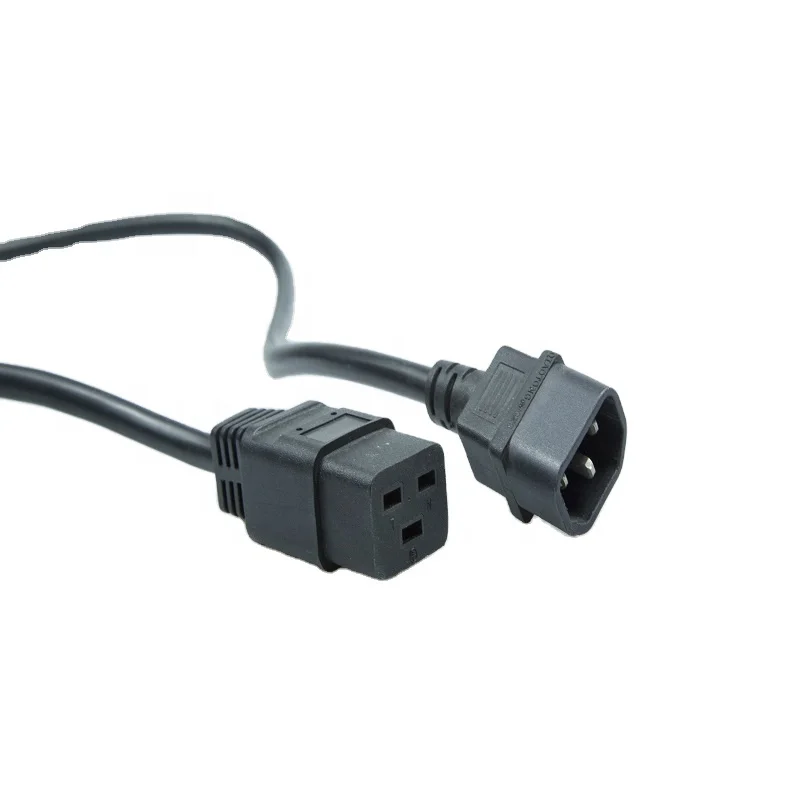 IEC 320 Configuration CE Approved 250V C13/C14/C19/C20 Plug Extension AC Power Cord