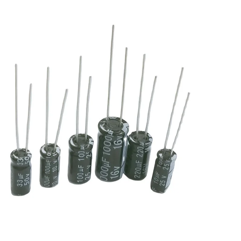 Top Quality 470uF 35V 6*7 Electrolytic Capacitor