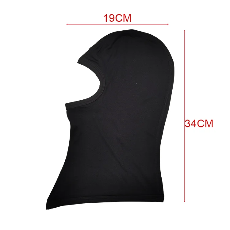 100% mulberry silk ski mask balaclava outdoor sports cycling silk hat