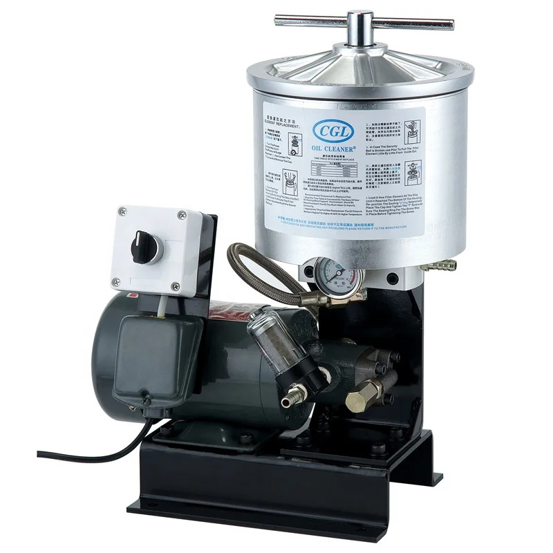 SE-100 OIL CLEANER  PURIFIER FOR HYDRAULIC OIL WITH PUPM