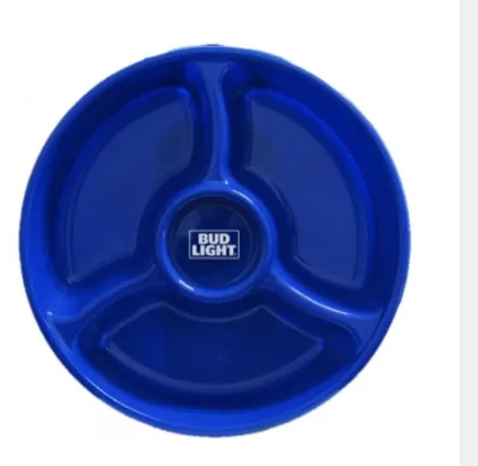 BSCI-Certified bpa free Large Factory-Produced 3-Compartment  Nut Plate Dishes & Plates Genre