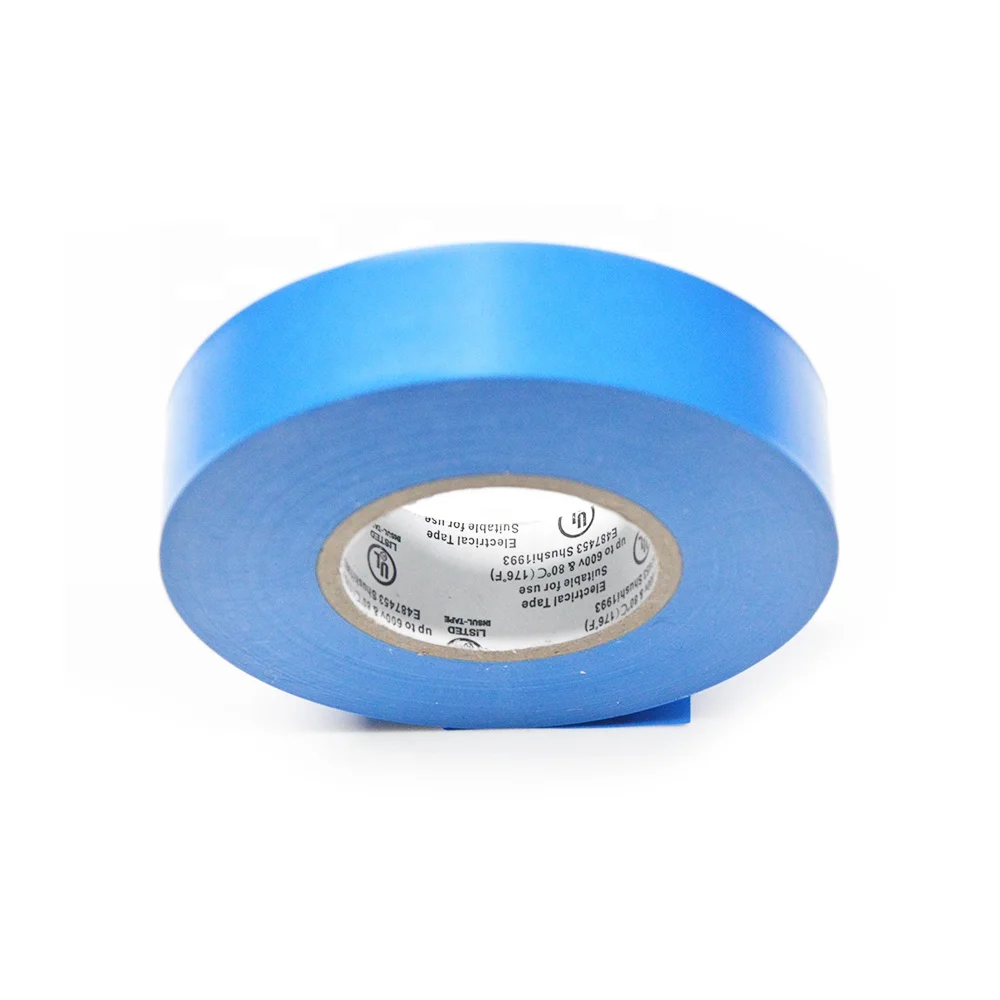 High Quality Rubber Adhesive Shiny PVC Electrical Insulation Tape with CUL approval