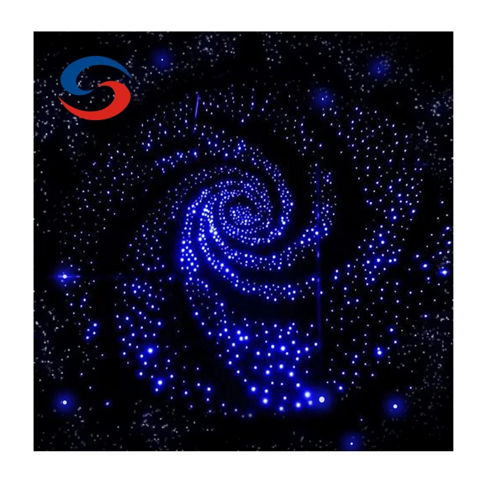 Galaxy Star потолочные панели волоконно-оптические звезды светильники RGB с 7 видов цветов Звездные для домашнего кинотеатра