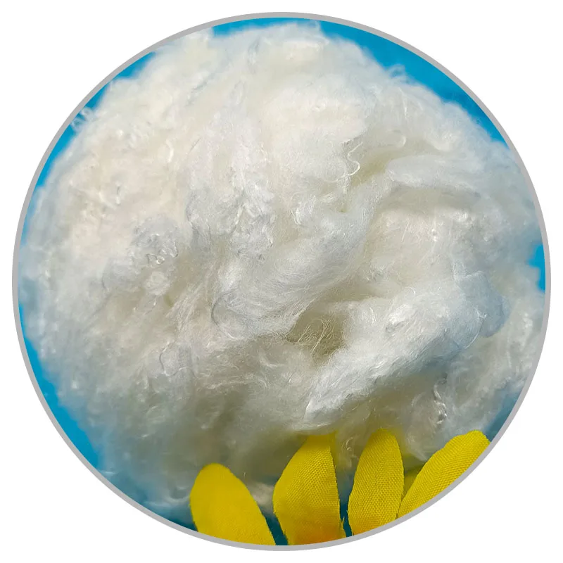 Good quality 1.5d 38mm bamboo fibre  for spinning