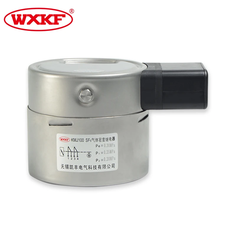 High precision center back SF6 density monitor meter relay with Automatic Alarm Device