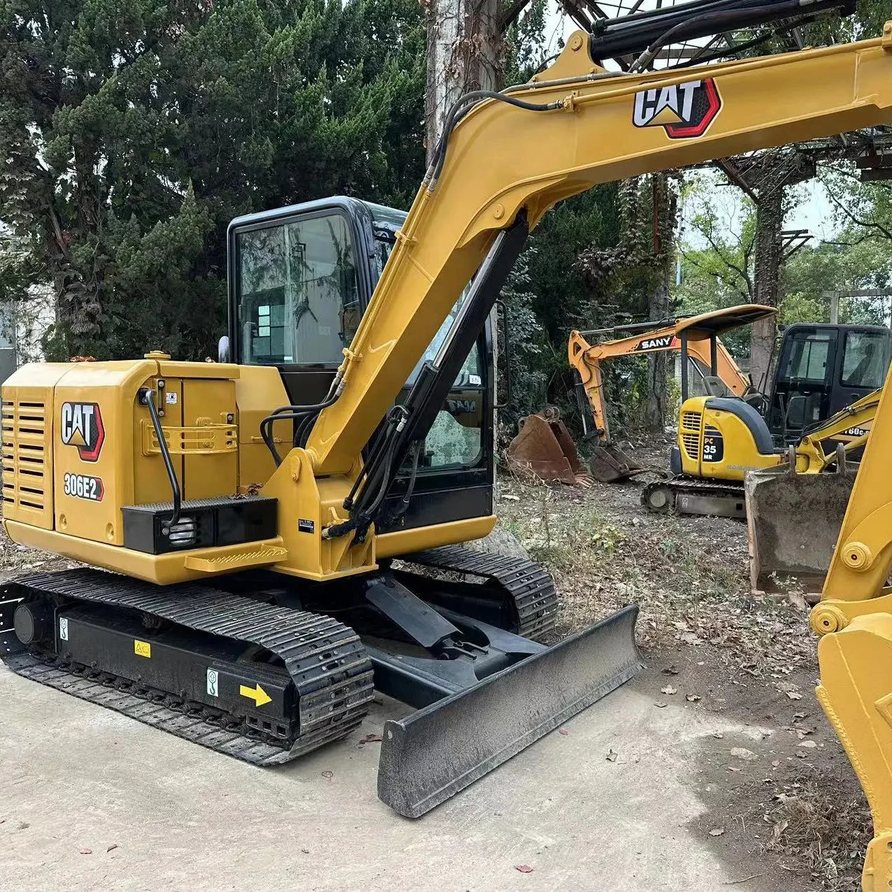 Низкая цена, 2022 yr mini 6 тонн гусеничный экскаватор, мини-экскаватор cat 306e2 для продажи
