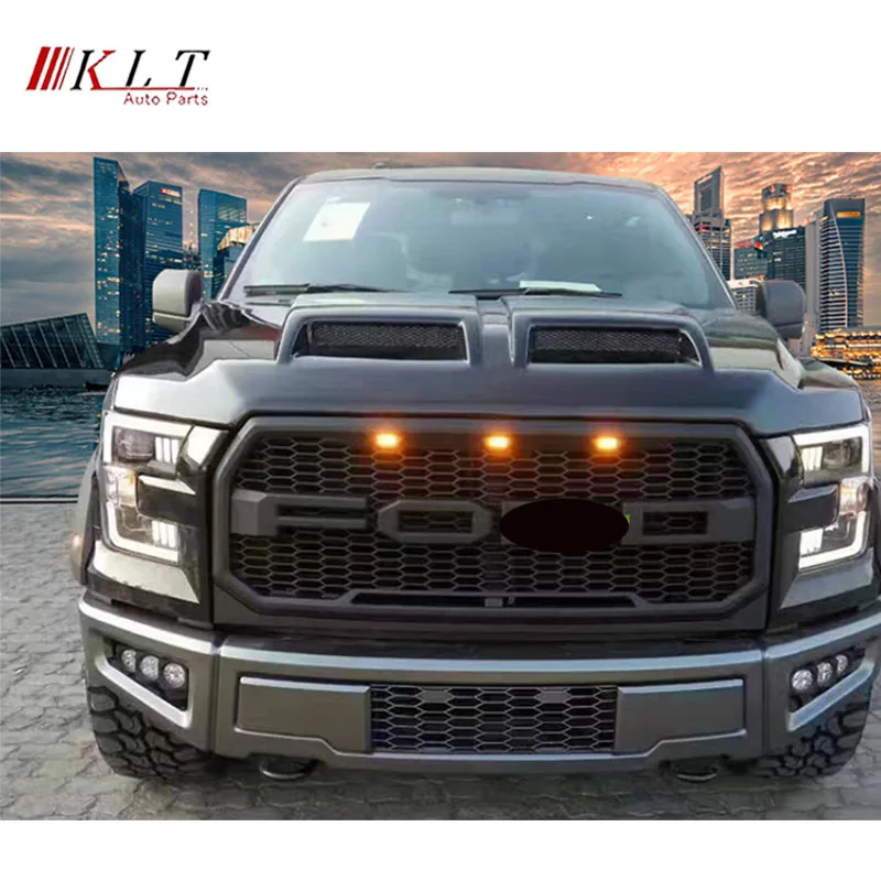 KLT High Quality Raptor Style Bonnet Engine Hood Fit For Ford F150 2018-2021