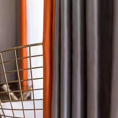 100% Stock Blackout Curtain Fabric Factory Wholesales Blackout Fabric Dim Out Curtain Fabric In Stock From Keqiao