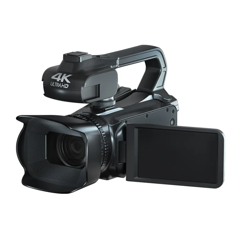 Видеокамера Ultra HD 4K 60FPS макс. 64 м изображение пикселей CMOS-датчик функция автофокусировки видеокамера большой сенсорный экран 4