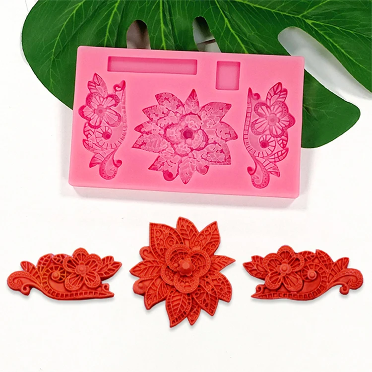 Unique features   Thermal silicone mold mold chocolate fudge cake tool mold silicone products