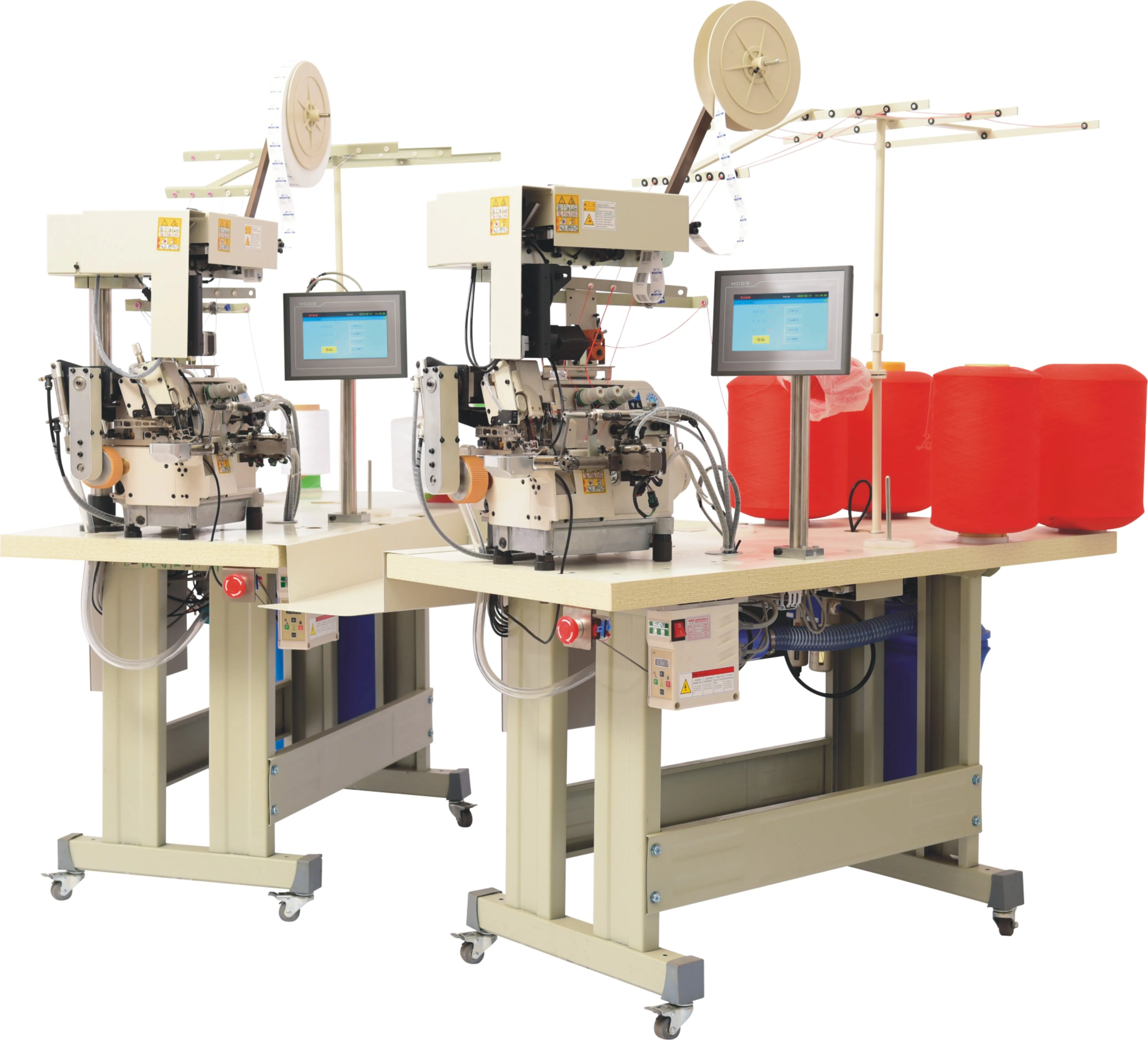 High speed Automatic Glove over lock Machine