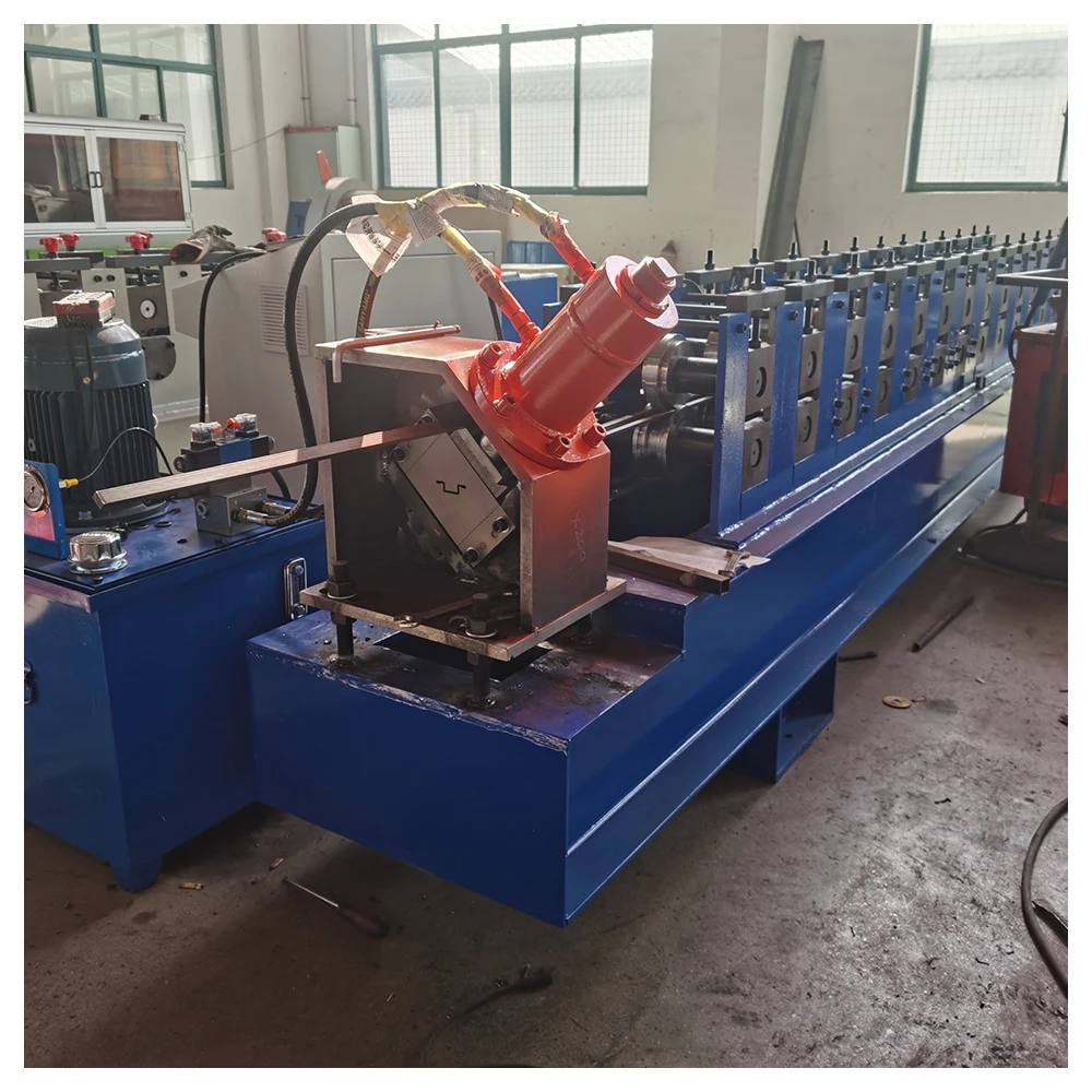 Stud and Track Roll Forming Machine Double Lines omega Profile Light Gauge Steel