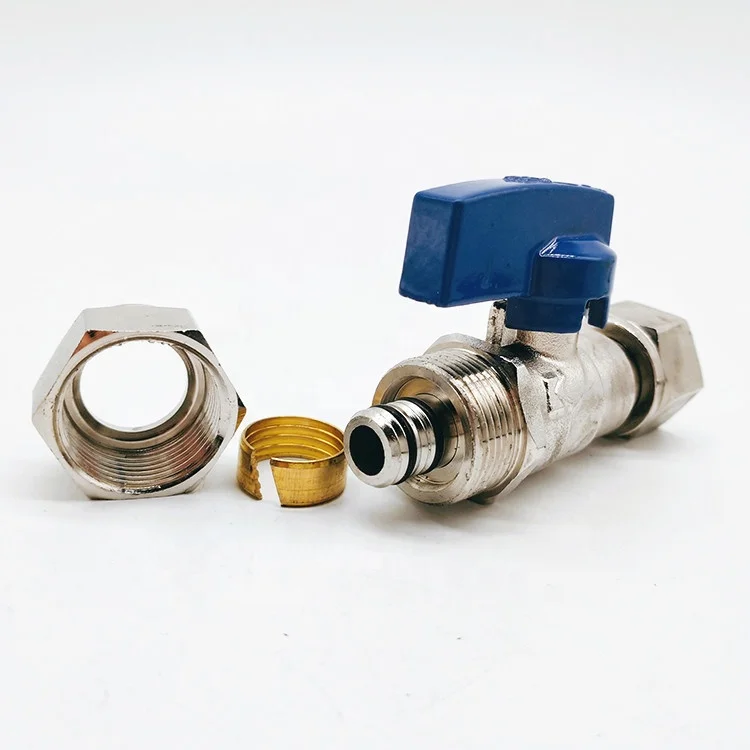 Чжэцзян kaibeili DN15-DN25 Сделано в Китае женский товар прошел гидравлическую напольного отопления шаровой клапан