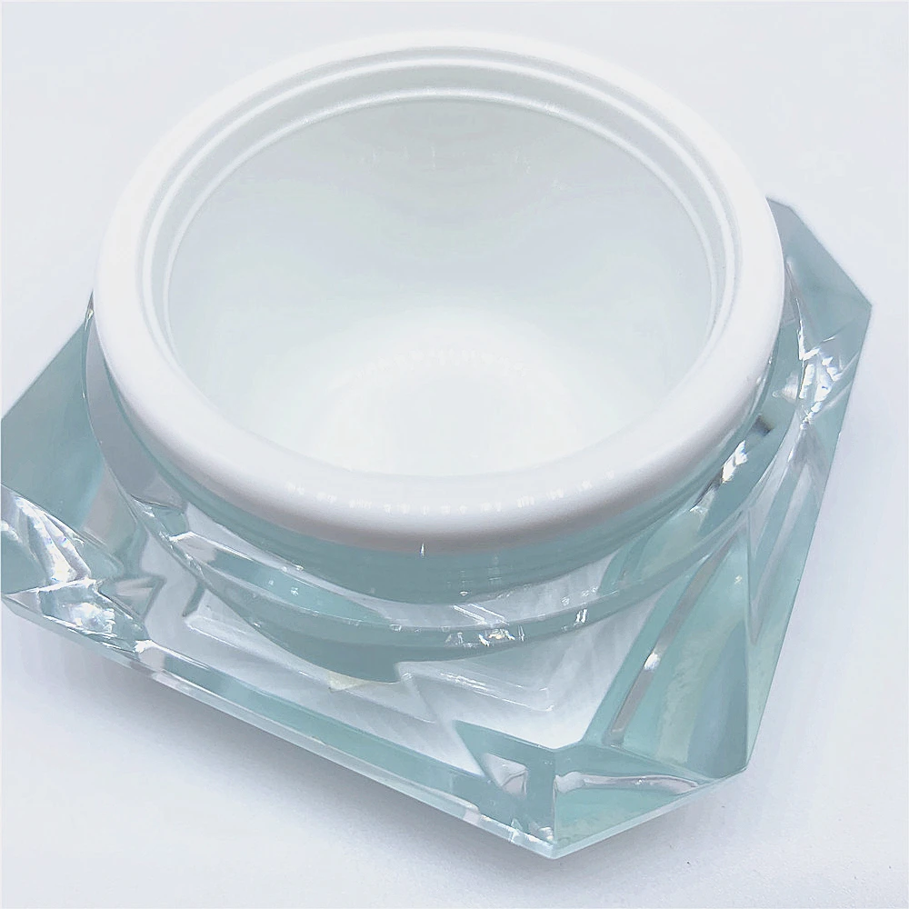 Free Samples Portable 5g 15g Acrylic Double Wall Cosmetic Jar