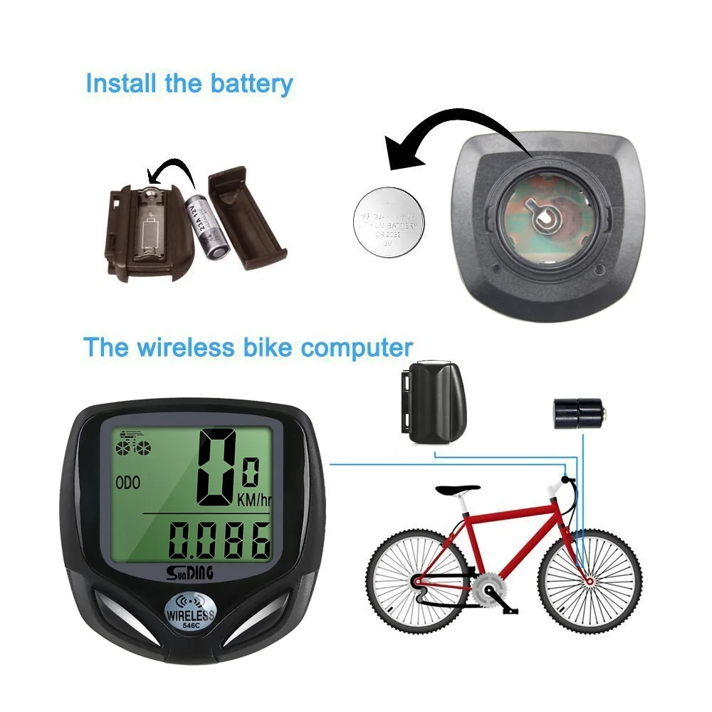 waterproof bike computer